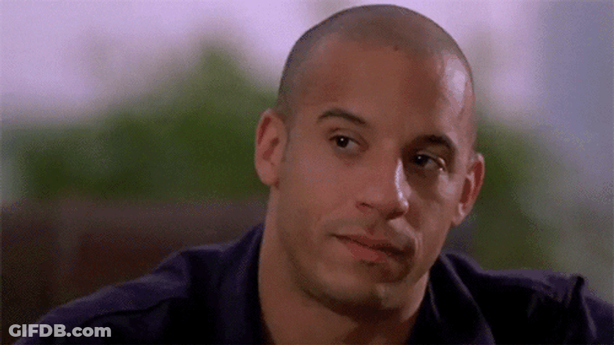 Vin Diesel Not Convinced Look GIF