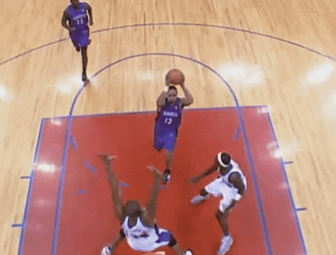 Vince Carter Alley Oop Dunk GIF