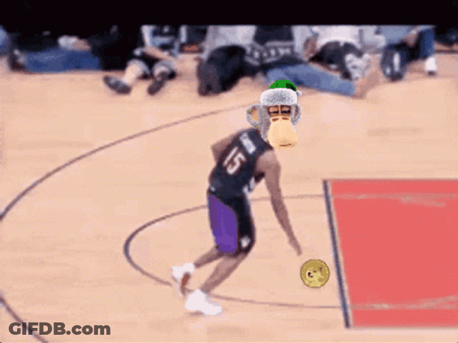 Vince Carter Monkey Head GIF