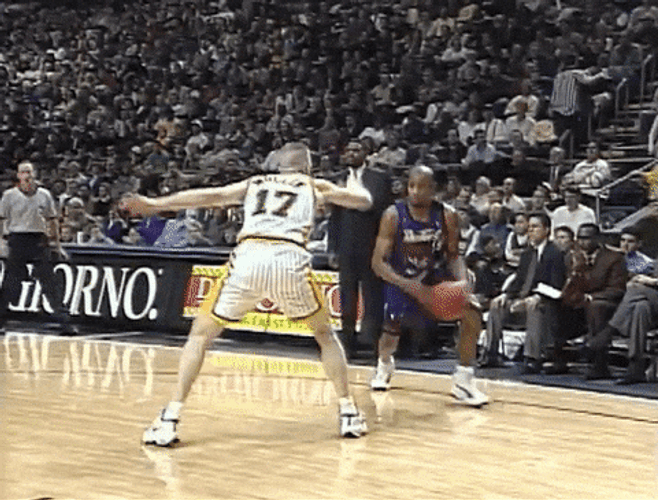 Vince Carter Reverse Dunk GIF