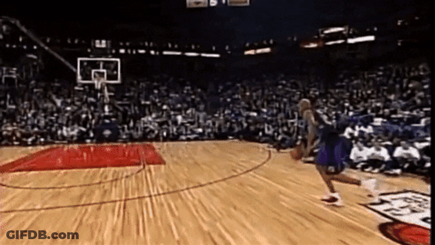 Vince Carter Slam Dunk GIF