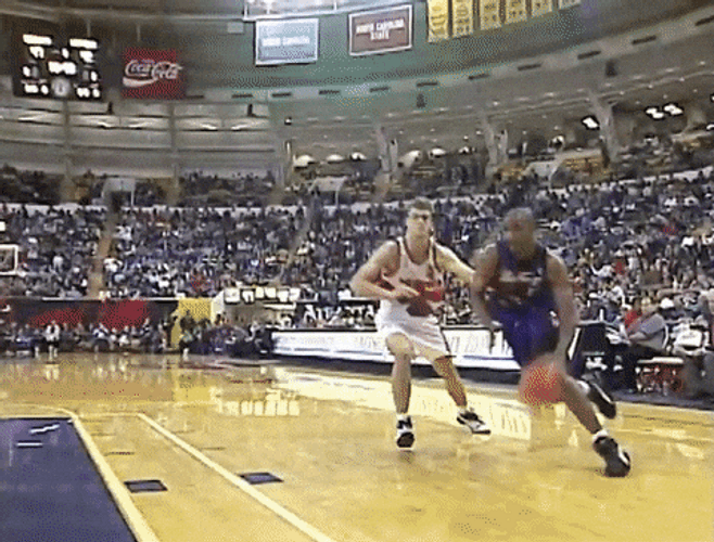 Vince Carter Successful Dunk GIF