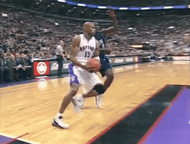 Vince Carter Surprise Dunk GIF
