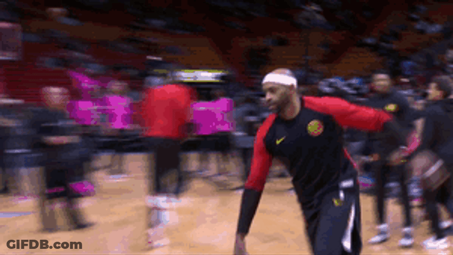 Vince Carter Warm Up Dunk GIF
