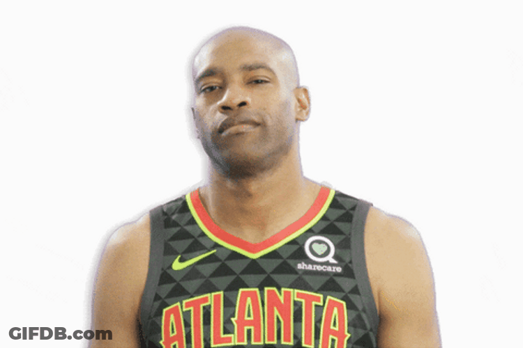 Vince Carter Winks GIF
