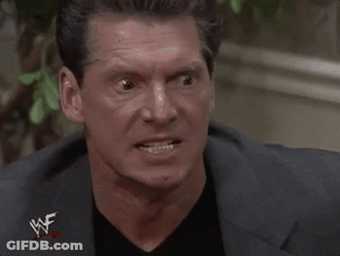 Vince Mcmahon Angry Head Shake GIF