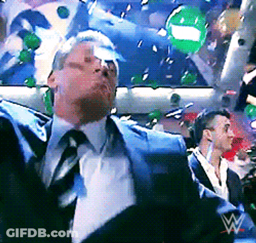Vince Mcmahon Celebrating GIF