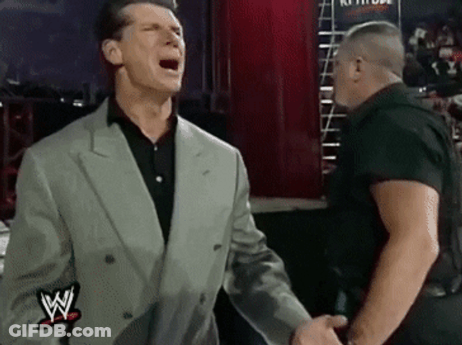 Vince Mcmahon Disappointed No GIF