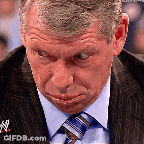 Vince Mcmahon Meme Shocked Expression GIF