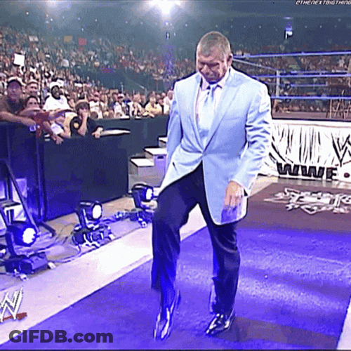 Vince McMahon Meme Slow Walk GIF