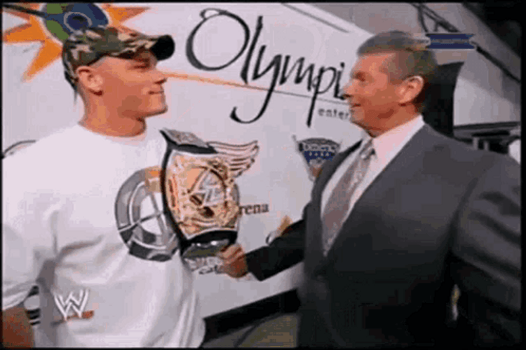 Vince Mcmahon Meme With John Sena GIF