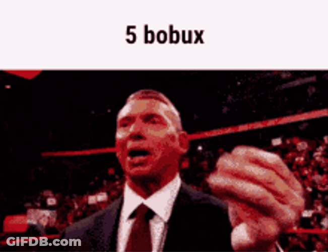 Vince Mcmahon Money 5 Bobux GIF