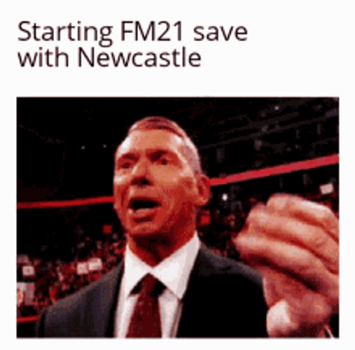 Vince Mcmahon Money FM21 Save With New Castle GIF