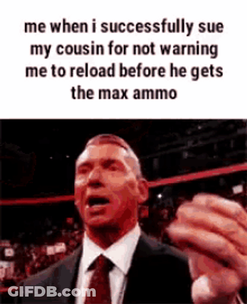 Vince Mcmahon Money Sueing Cousin For Max Ammo GIF