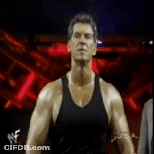 Vince Mcmahon Muscle Man GIF