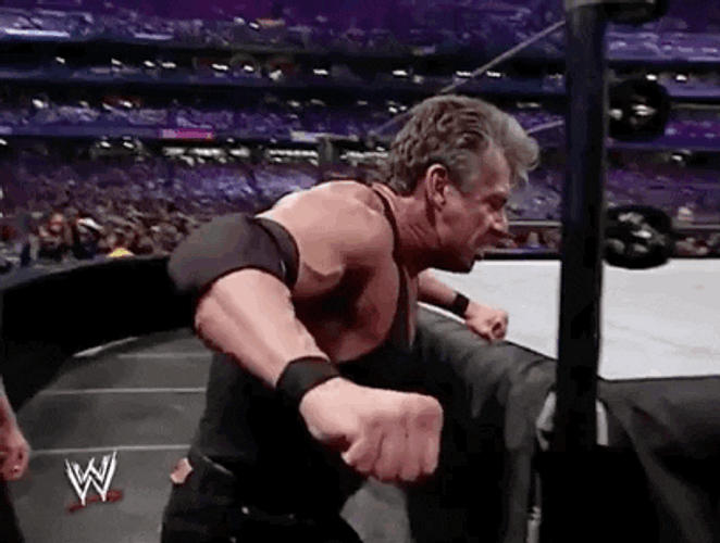 Vince Mcmahon On Super Beast Mode GIF