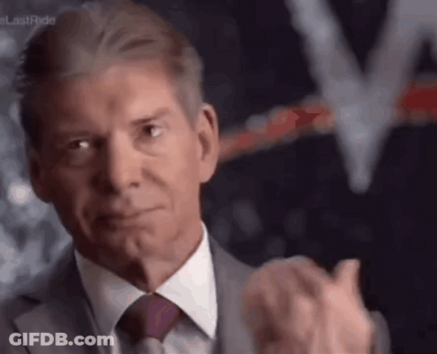 Vince McMahon Sad Meme GIF