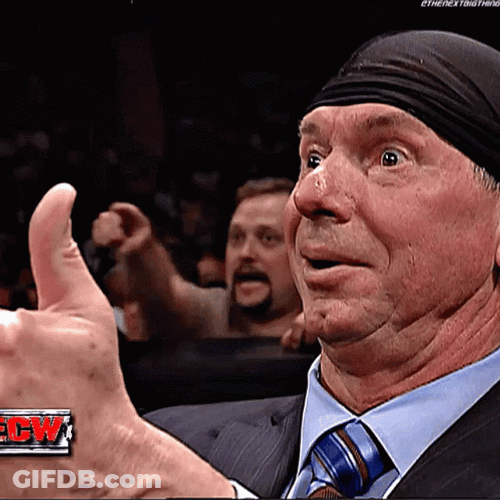 Vince Mcmahon Thumbs-Up GIF