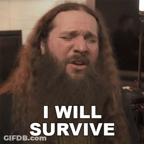 Vince Mindas Singing I Will Survive GIF