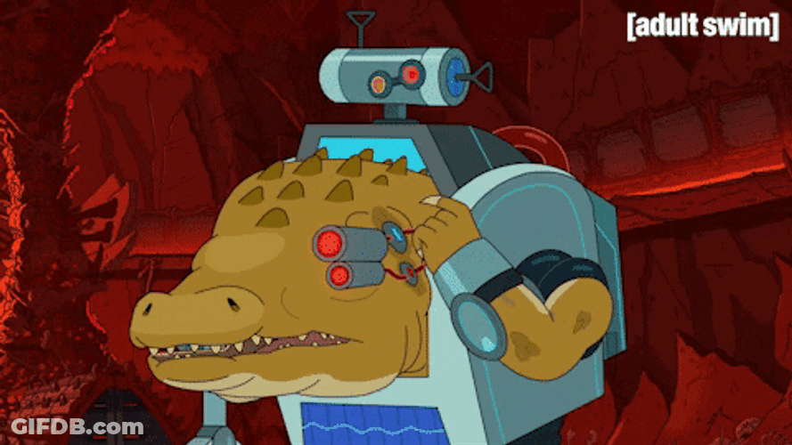 Vindication Crocubot Start Up GIF