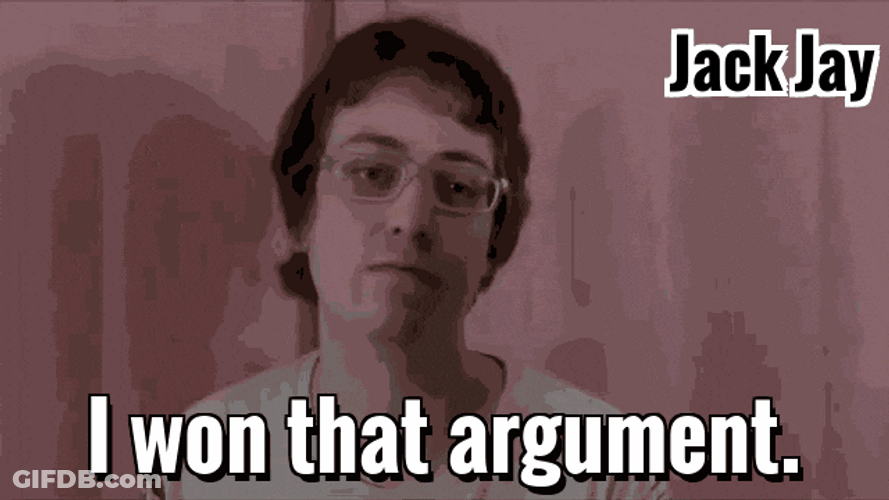 Vindication I Won That Argument GIF
