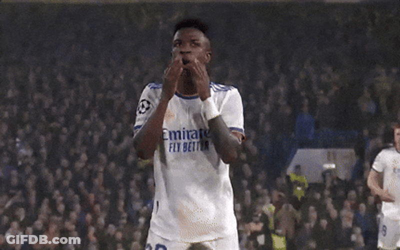 Vini Jr Praying Before That Game GIF
