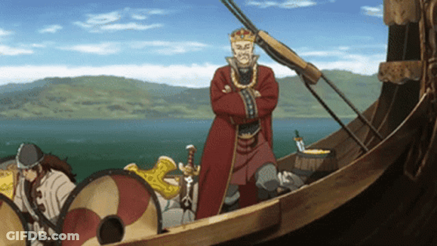 Vinland Saga Askeladd On Ship GIF