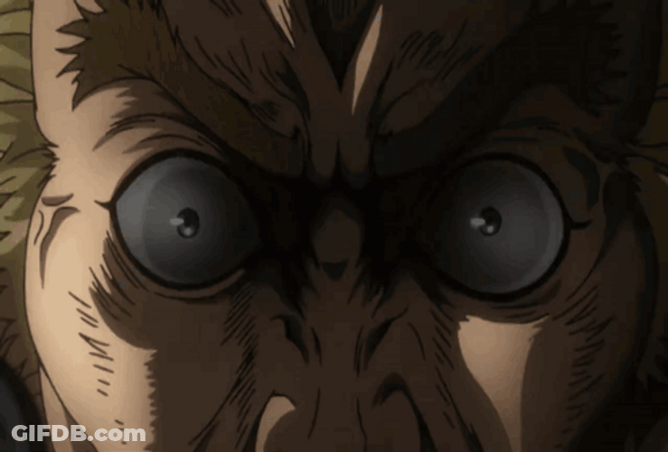 Vinland Saga Askeladd Shocked Face GIF