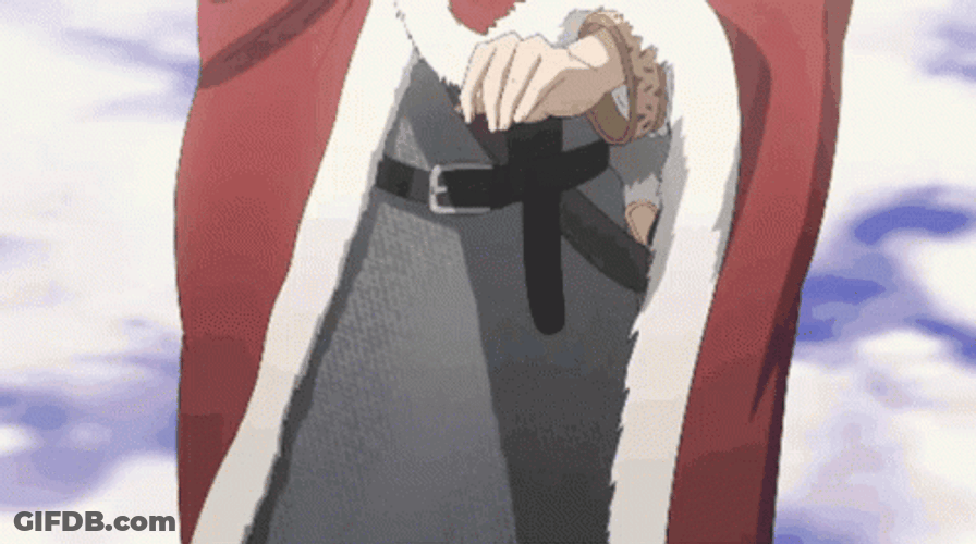 Vinland Saga Canute Raising Arm GIF