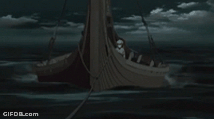 Vinland Saga Young Throfinn On Ship GIF