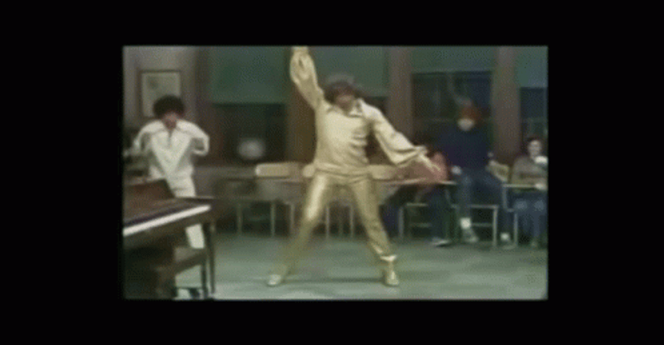 Vinnie Barbarino Welcome Back Kotter Dancing GIF