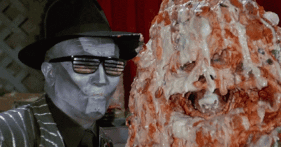 Vinnie Licking Jabba The Hutt Pizza GIF