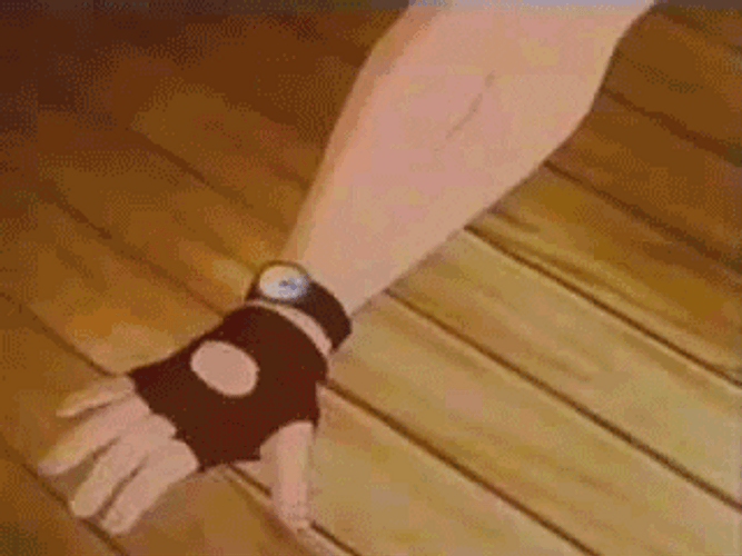 Vintage Anime Muscle Growth Transformation GIF