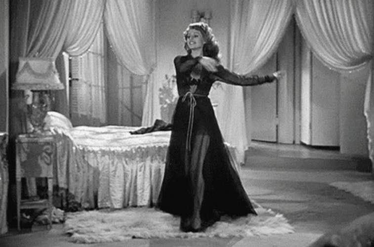 Vintage Classic Rita Hayworth GIF