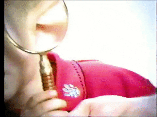 Vintage Commercial Cute Kid Investigates GIF