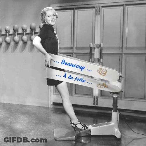 Vintage Exercise Belt Commercial GIF