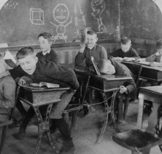 Vintage Grade School Classroom GIF