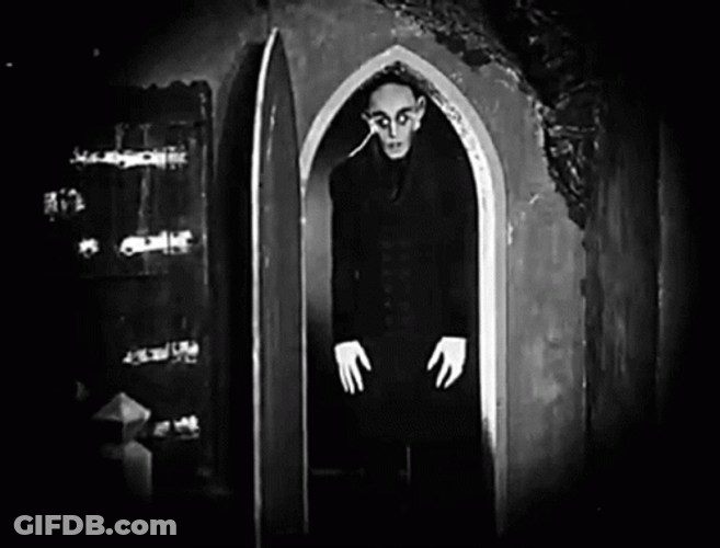 Vintage Halloween Count Orlok GIF