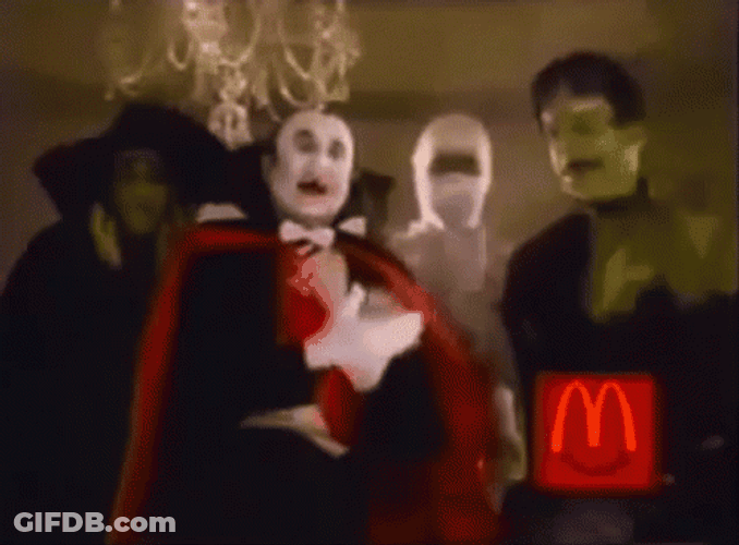 Vintage Halloween Dracula: Dead And Loving It GIF