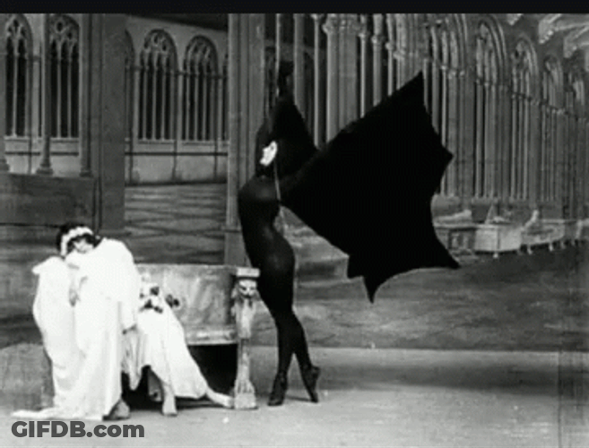 Vintage Halloween Les Vampires GIF