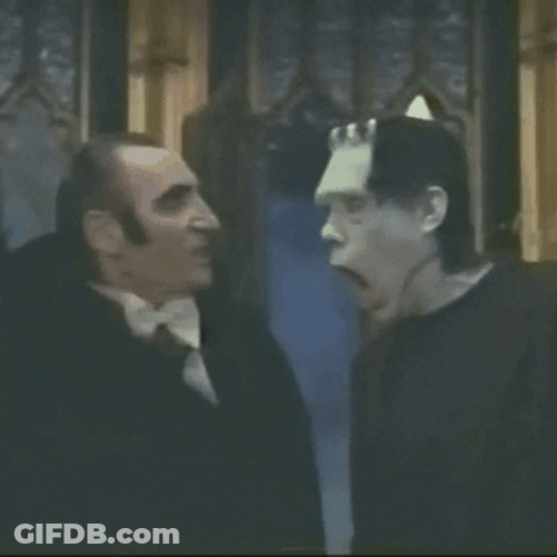 Vintage Halloween Monster Squad GIF