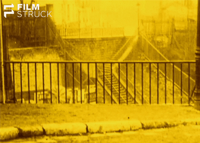 Vintage Halloween Pumpkin Film GIF