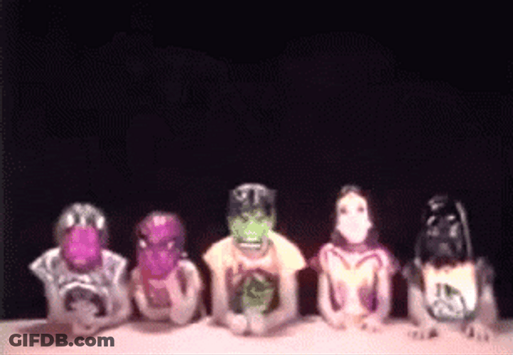 Vintage Halloween Star Wars Costume GIF