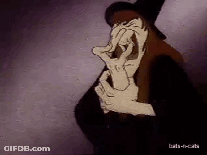 Vintage Halloween Witch Laugh GIF