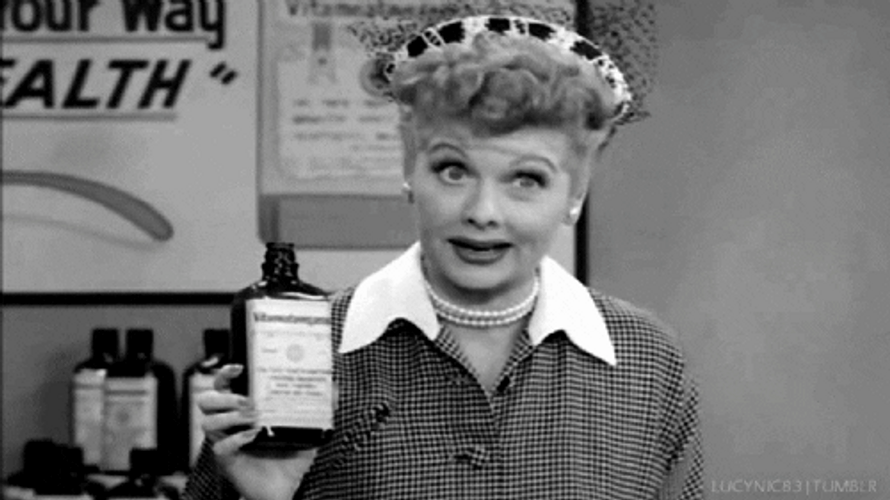 Vintage Lady Wink GIF