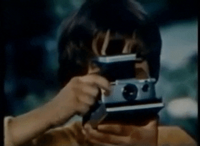 Vintage Polaroid Commercial GIF