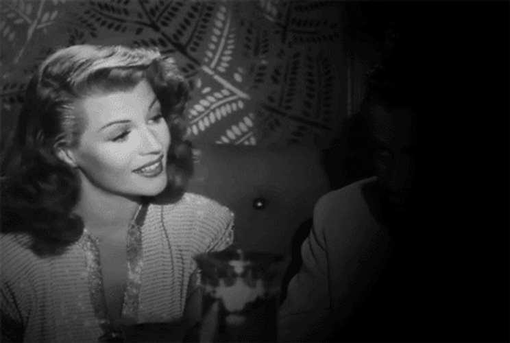 Vintage Rita Hayworth Angels Over Broadway GIF