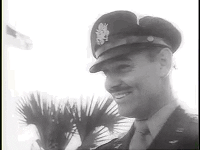 Vintage Soldier Salute GIF