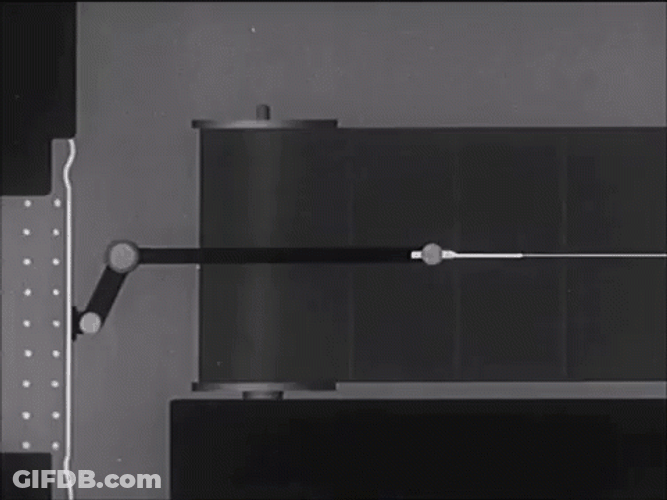 Vintage Sound Wave Producing Machine GIF