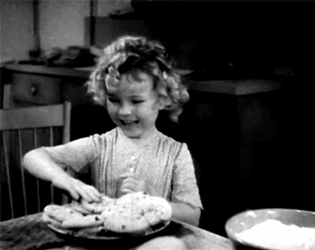 Vintage Stealing Cookies GIF